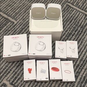 Imani Wearable Breast Pump Set with Accessories
